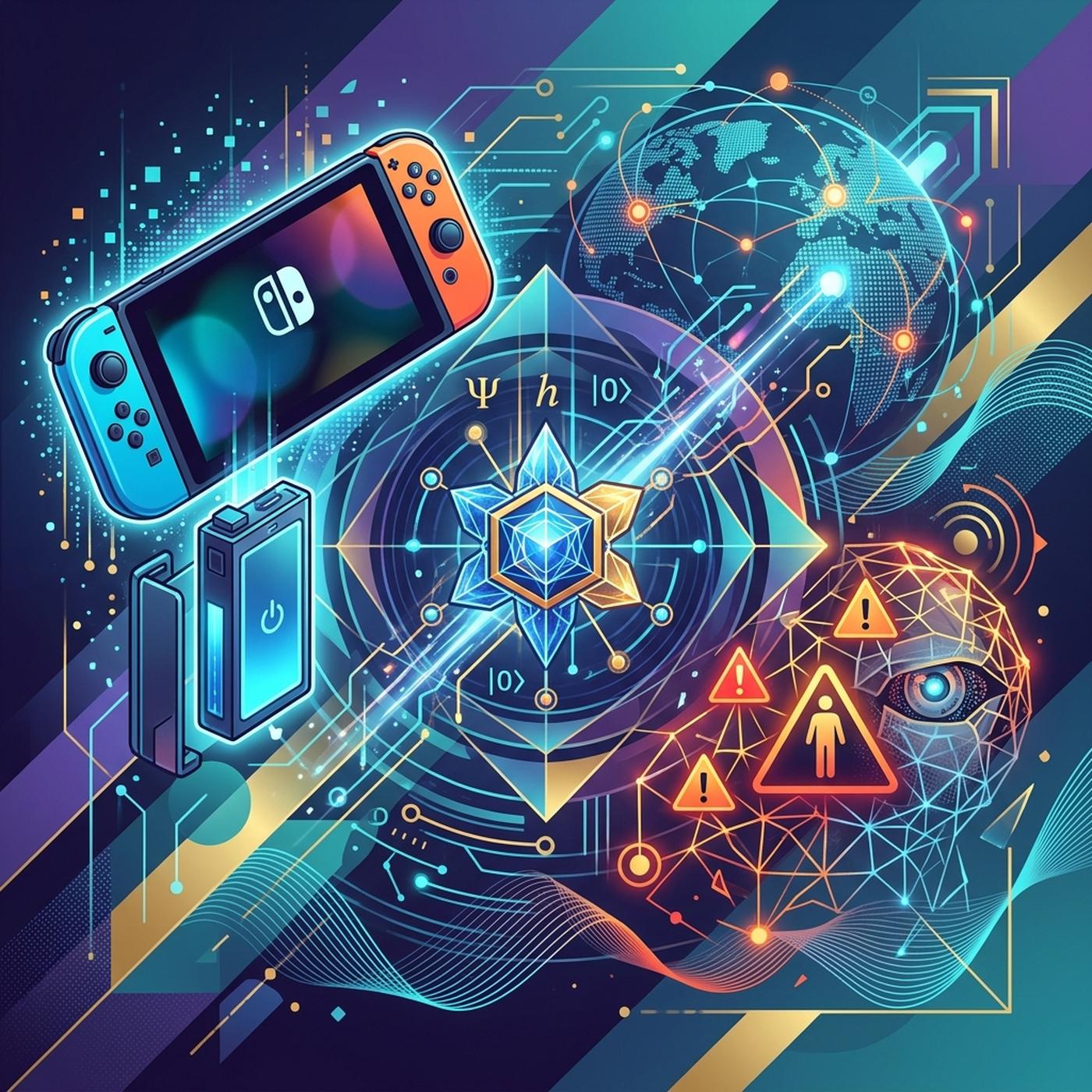 Switch 2 con batería extraíble, el salto cuántico de Microsoft y la alerta mundial por la IA