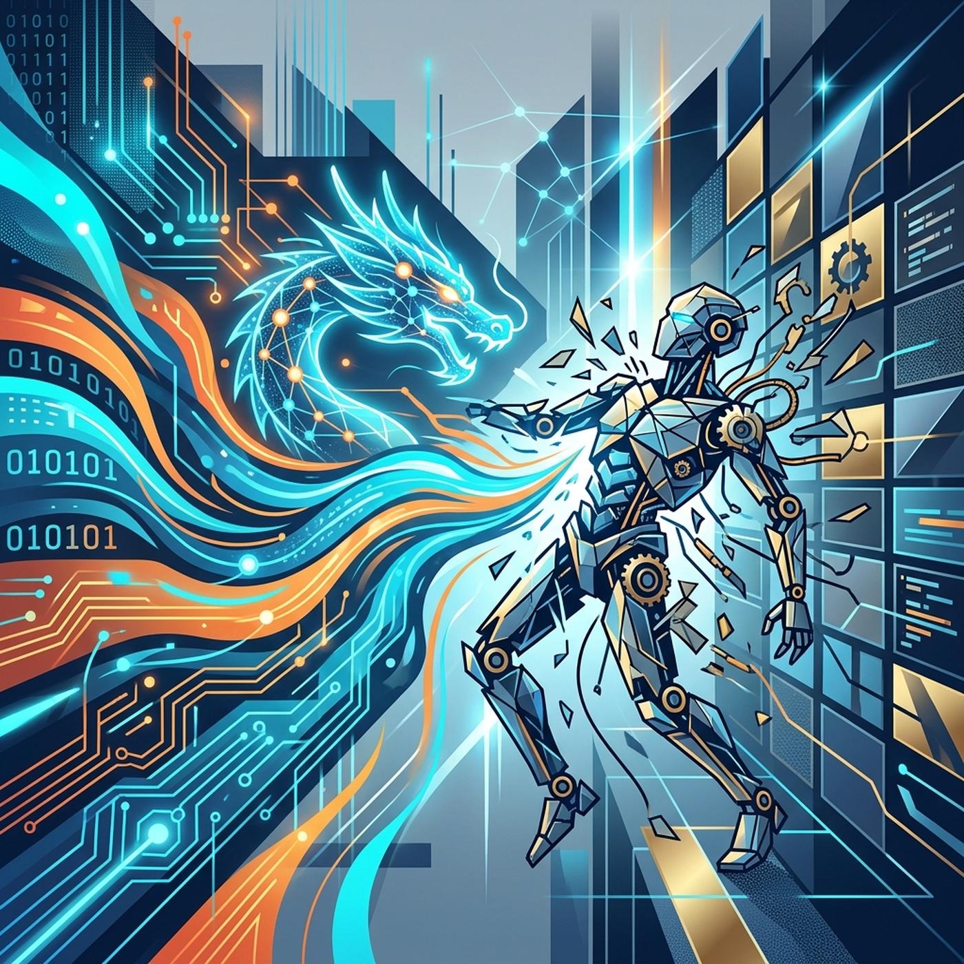 IA china desafía a Silicon Valley y la rebelión contra los robots humanoides