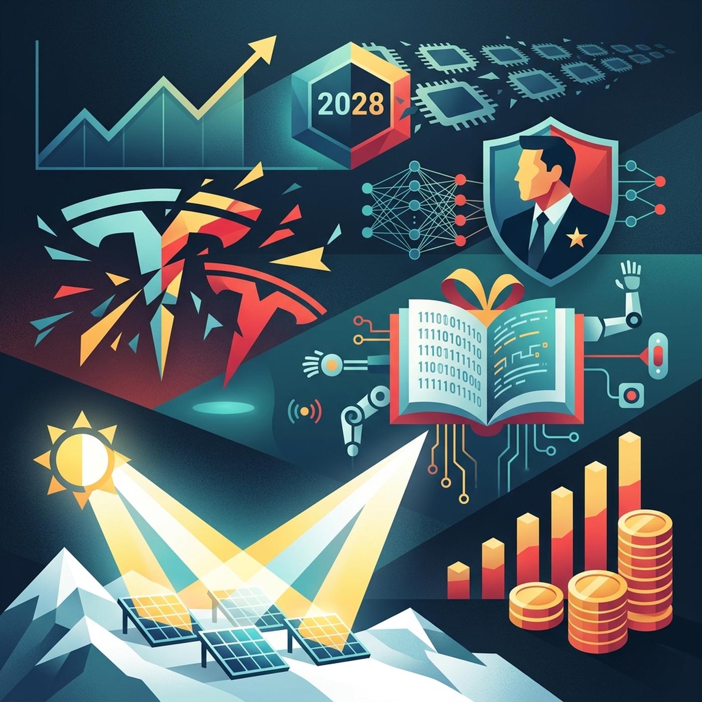Crisis de chips hasta 2028, rebelión en Tesla y el nuevo Zar de la IA de Trump